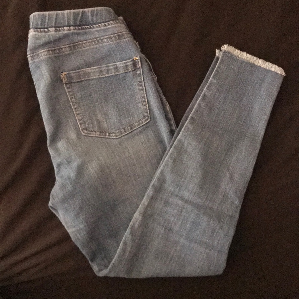 Fabkids Frayed bottom jeggings jeans